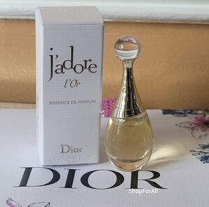 Dior J'Adore L'Or Essence de Parfum MINI Splash Dabber .12oz, 3.5ml Gift